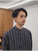 多毛でも収まりよくする扱いやすさ重視のサイドパート