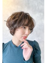 トップシェイプ(TOP SHAPE) 大人ショートボブ×顔まわりレイヤー小顔見せ