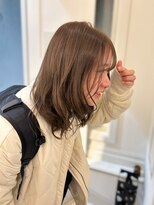 シエル 大名店(CIEL)&nbsp;1ブリーチでできるベージュカラー♪