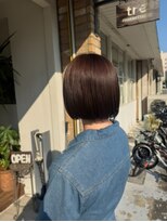 トレパルッキエーレサカイ(tre parrucchiere sakai) ミニボブ