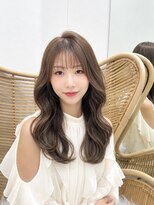 カミトトノウ&nbsp;【池 田】赤みを抑えたヘーゼルナッツカラー×レイヤーカット