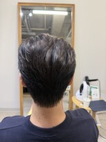 クレア(Klea)&nbsp;大人の毛流れメンズショート♪#矢場町#大須#白髪ぼかし#髪質改善