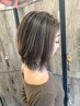 【坂口指名限定】白髪を活かす♪白髪ぼかしハイライト＋カット