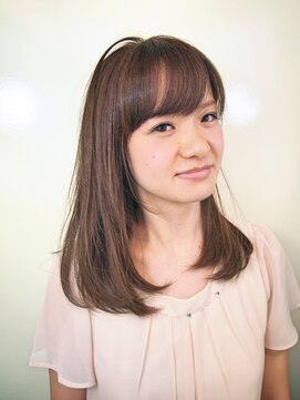 ピエドプール(PiED DE POULE) ワンカールで簡単スタイリング★ツヤ髪ストレート