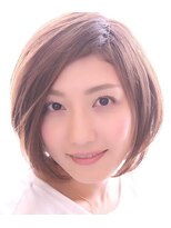 ヘアーリゾート ラウレア(Hair Resort LAULEA)&nbsp;ネープレス前下がりボブ