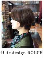 ヘアー デザイン ドルチェ(Hair design DOLCE) ショートボブ