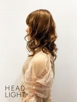 アーサス ヘアー デザイン 上野店(Ursus hair Design by HEADLIGHT) リッチウェーブが顔周りを飾るレイヤーセミロングモテナチュラル
