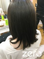 ヘアメイクゼロ 坂戸駅前店(hairmake zero) エドルカラー　透明感ダークベージュ