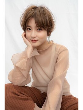 オースティン 流山おおたかの森(AUSTIN) 大人かわいい前髪セシルカットココアブラウンフリンジウェーブ