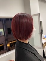 アヴァンス 京橋店(AVANCE)&nbsp;ブリーチなしでもできる深みレッド