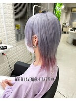 ニノ(nino) 【NINO】ペールラベンダー×ライトピンク