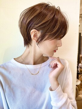 マグ ギンザ(mag ginza) ひし形ショート/ノームコア/シークレットハイライト/柴