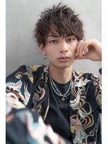 メンズマッシュ　波巻きスパイラル　ツイストスパイラル　渋谷