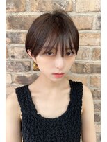 クーエフー(coo et fuu)&nbsp;20代30代40代50代 大人可愛い耳かけマッシュショート　藤沢