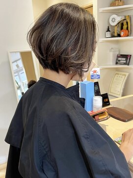 スプレンド センター南(SPLENDO hair nail supply&co.) ミニボブ/ アッシュブラウン/大人ボブ/ハイライト/センター南