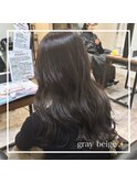 【市川諒】上品な色味 gray beige