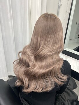 ウィステル ベージュ☆エクステ/グレージュ/ミルクティー/ホワイト