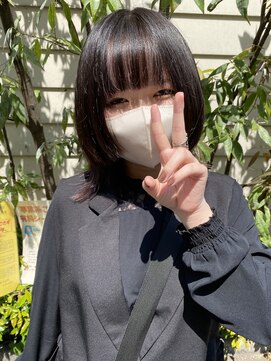 テーラヘアー 幕張本郷店(TELA HAIR) バング☆インナーカラー