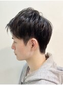 20代30代30代メンズフェザーマッシュ束感アッシュ好感度