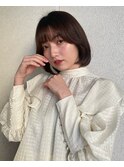 顔まわりカット/前髪カット/サイドバング/流れる顔まわり