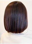 20代30代40代髪質改善カラーナチュラルボブ透明感ミディアム