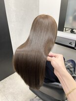 サロウィン 池袋(SALOWIN)&nbsp;ブリーチなしフォギーベージュ × 最高級トリートメント #103