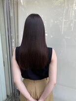 キュア 表参道(CURE)&nbsp;黒髪/グレージュカラー/ココアベージュ/ヘルシーロング[表参道]