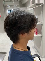 ロルカ 池袋店(Rolka)&nbsp;【カルマパーマ】メンズヘア/メンズパーマ/センターパート/池袋