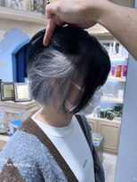 ロンドローズ 名古屋(Lond damaskRose)&nbsp;ダブルカラー ブリーチ 名駅 韓国 ボブ 髪質改善 縮毛矯正305