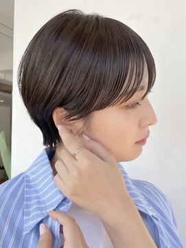 リグリー(regree) マッシュショートヘアくびれショート黒髪ショートカット前髪あり