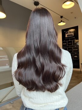 オズ 安積店(OZ) 安積ブリーチなしダブルカラーベージュ髪質改善グレージュカラー