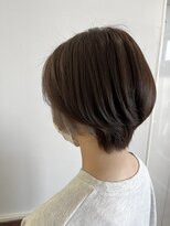 ネオリーブシェリエ 浅草店(Neolive cherie)&nbsp;丸みショート/イヤリングカラー