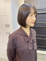 エトネ ヘアーサロン 仙台駅前(eTONe hair salon)&nbsp;［ eTONe ］ぷつっとmini bob × Olive beige