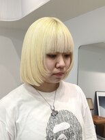 ミーム 原宿 表参道(meme)&nbsp;◎ブロンドハイトーンカラーデザインカラーアンブレラカラー金髪