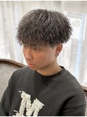 ツイストマッシュ　ツイストパーマ　メンズパーマ　メンズカット