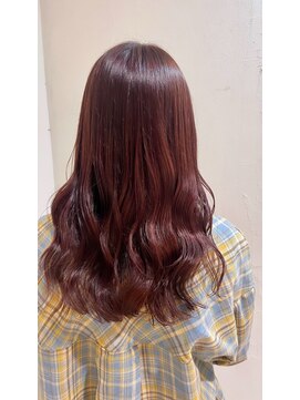 ルプラ トリコ(le-pla trico) 艶々レッドブラウンカラー