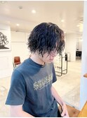 無造作パーマ
