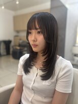 フレア(FLAiR)&nbsp;10代20代ざくざく顔周りレイヤーカット