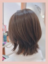 エルコット(elcot)&nbsp;◆大人に似合うウルフカット/ミディアムレイヤー/40代50代60代◆