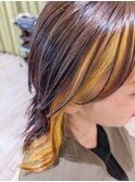 フェイスフレーミング×イエロー