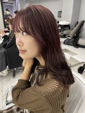 ヴァイス 新宿店(VAICE) ブラウン ほんのりボルドー