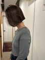 ルーム 辻堂(Rm) 女性らしいしさしなやかなからっぱなしボブが得意です。