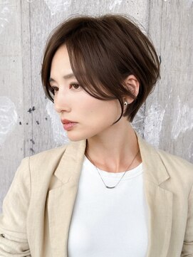 ロビー 表参道(ROBBY) ショートヘア/分け目なし/イメチェン/30代40代50代60代/表参道
