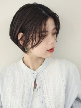 ルアン 上通り(ruen) オシャレ ショートボブ ruen 熊本 田口紗羅