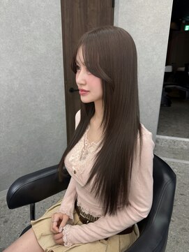 ボタン ハカタ(VOTAN hakata) 【柿本真優】グレージュカラー/透明感カラー/水素トリートメント