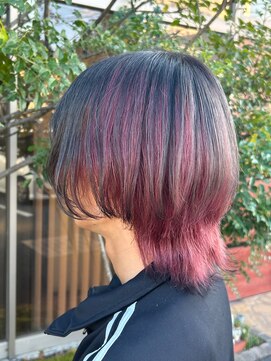 セットアップ 倉敷美和店(SET-UP) レッドピンク12/10クラゲヘアー