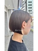 20代30代コンパクトミニボブ春ヘア大人スタイル