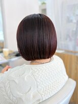 ローカス 東久留米店(LOCUS) ボブ×ワインレッドカラー