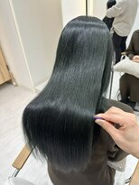 ジーナ 吉塚(Zina) ダークオリーブブラウン×髪質改善【福田れん】博多 吉塚 美容室