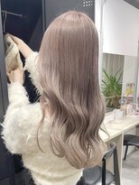 ツキ 横浜店(tuki) 横浜発スモーキーグレージュロングヘア